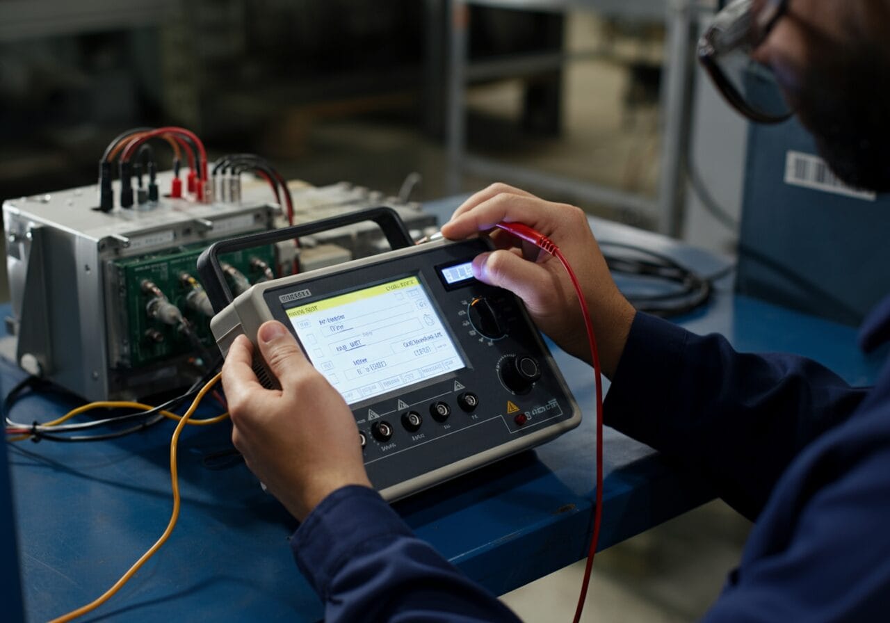 Ensaio de Tensão Aplicada e Megômetros